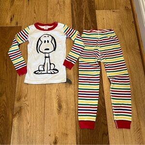 Hanna Andersson Peanuts Snoopy Pajama Set